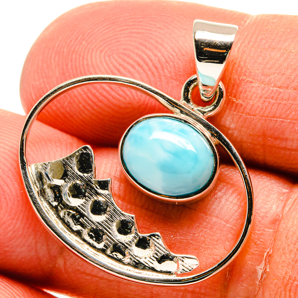 Larimar Pendants handcrafted by Ana Silver Co - PD24943