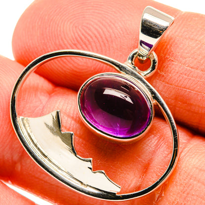 Amethyst Pendants handcrafted by Ana Silver Co - PD24945