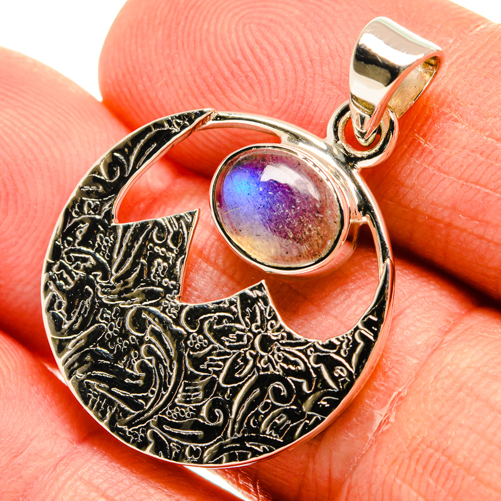 Labradorite Pendants handcrafted by Ana Silver Co - PD24952