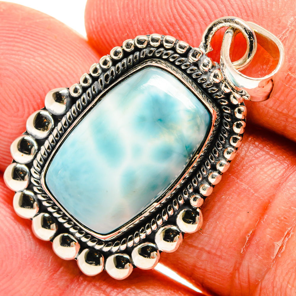 Larimar Pendants handcrafted by Ana Silver Co - PD24963