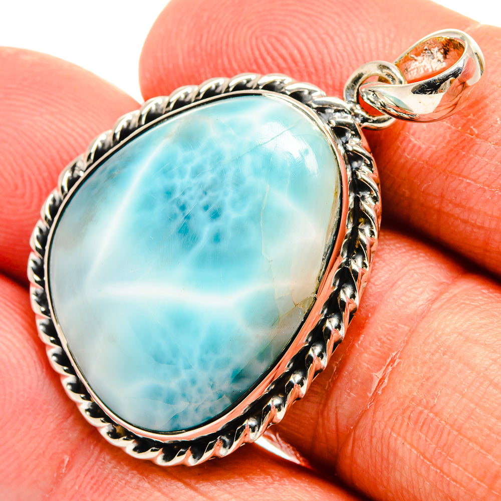 Larimar Pendants handcrafted by Ana Silver Co - PD24975