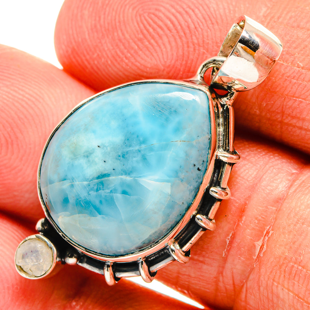 Larimar Pendants handcrafted by Ana Silver Co - PD24976