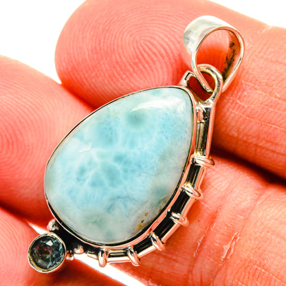 Larimar Pendants handcrafted by Ana Silver Co - PD24977