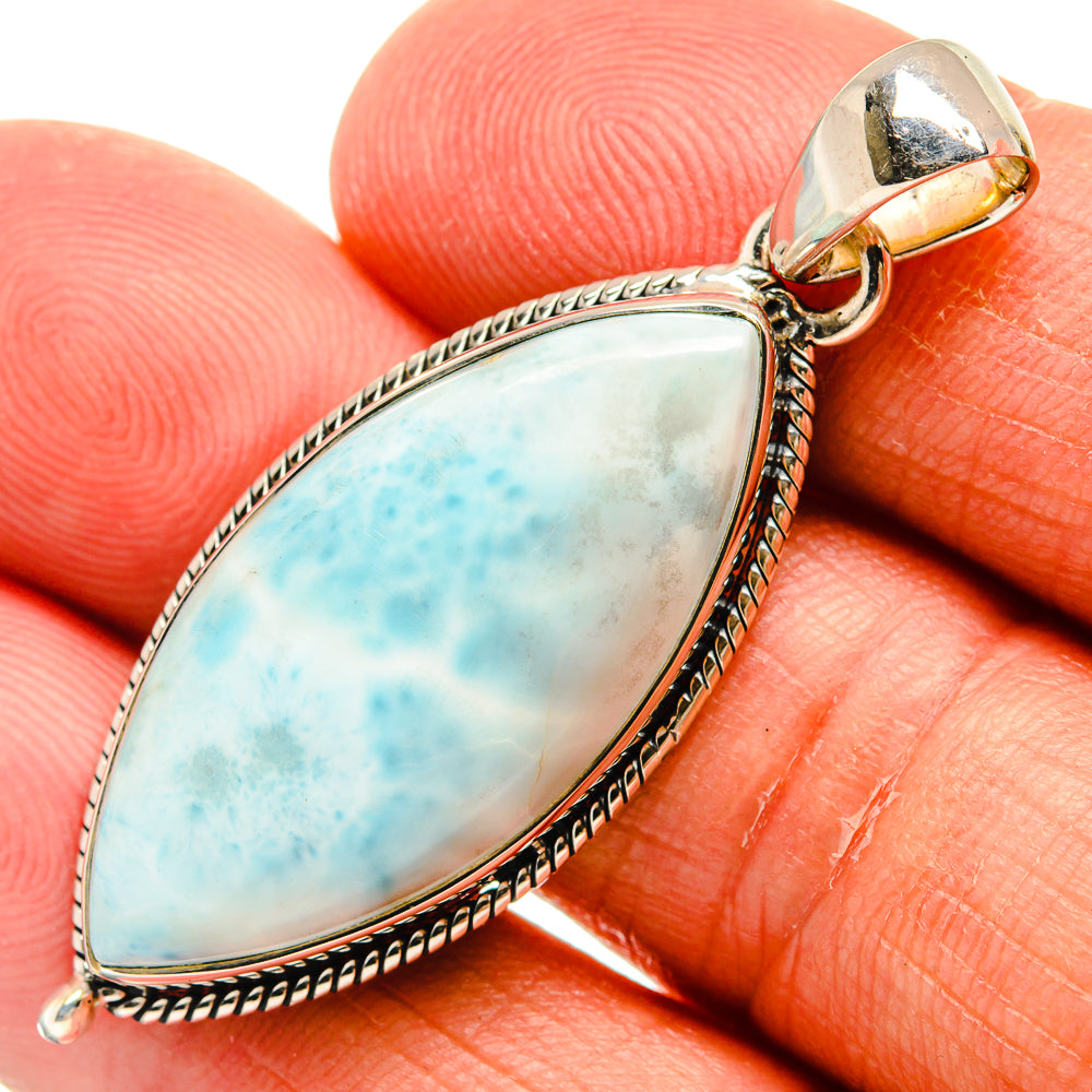 Larimar Pendants handcrafted by Ana Silver Co - PD24981