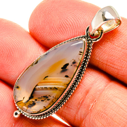 Montana Agate Pendants handcrafted by Ana Silver Co - PD24985