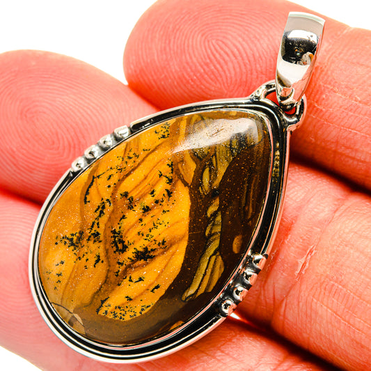 Picture Jasper Pendants handcrafted by Ana Silver Co - PD24987
