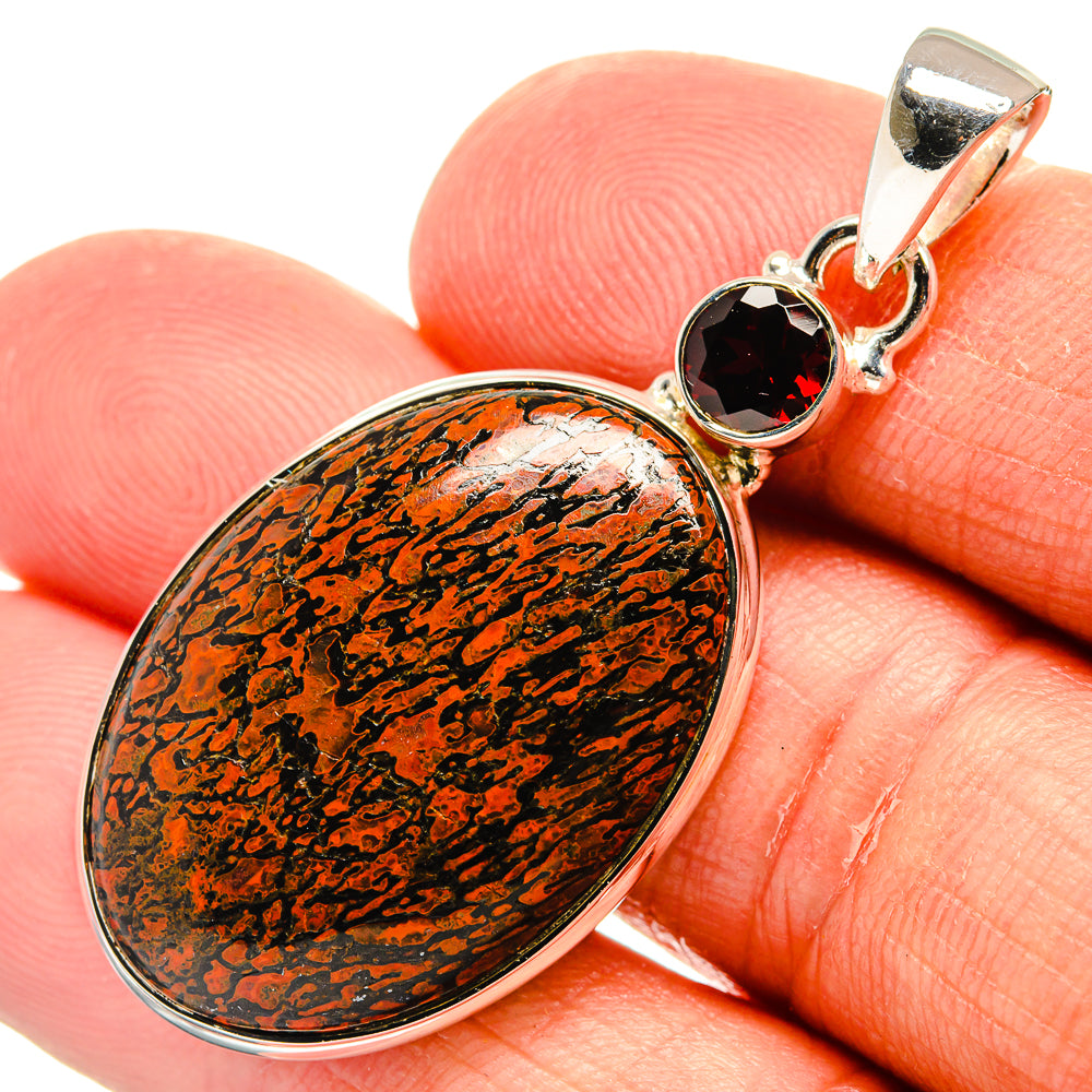 Dinosaur Bone Pendants handcrafted by Ana Silver Co - PD24988