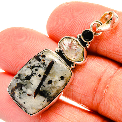 Astrophyllite Pendants handcrafted by Ana Silver Co - PD24989