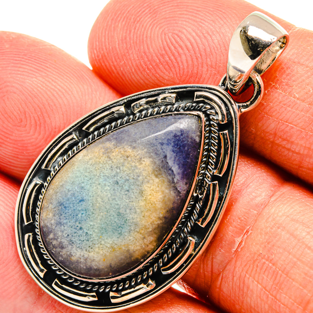 Sodalite Pendants handcrafted by Ana Silver Co - PD24995