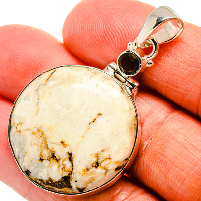 Peanut Wood Jasper Pendants handcrafted by Ana Silver Co - PD24996