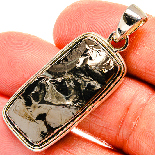 Shungite Pendants handcrafted by Ana Silver Co - PD25002