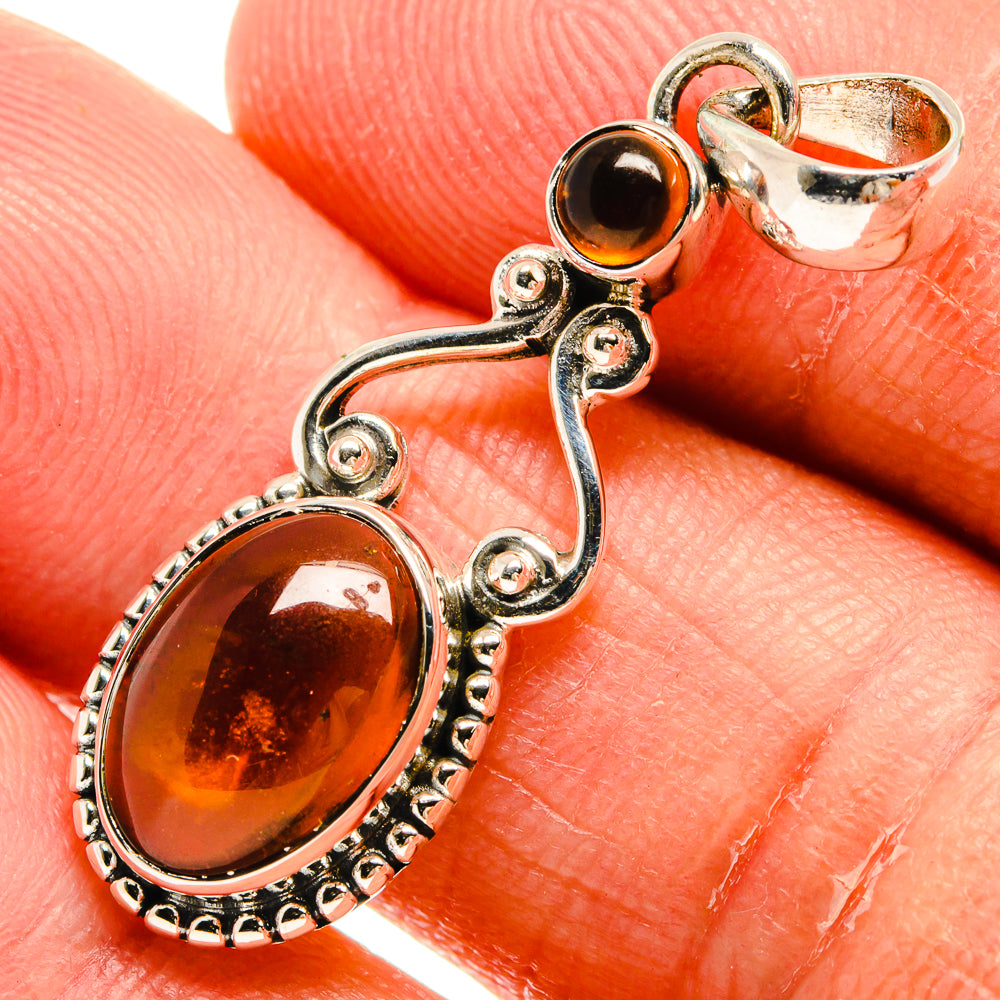 Carnelian Pendants handcrafted by Ana Silver Co - PD25020