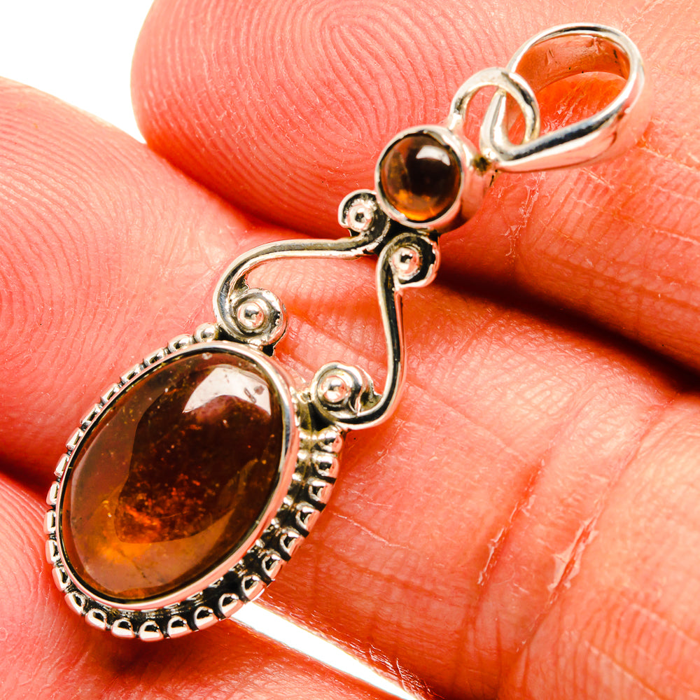 Carnelian Pendants handcrafted by Ana Silver Co - PD25021