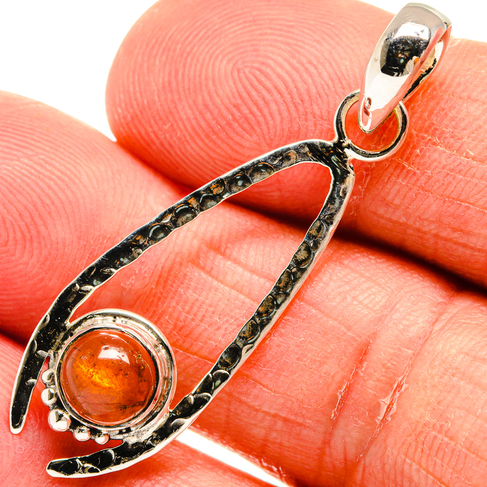 Carnelian Pendants handcrafted by Ana Silver Co - PD25026