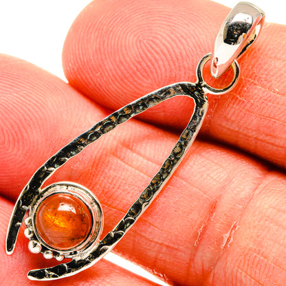 Carnelian Pendants handcrafted by Ana Silver Co - PD25026
