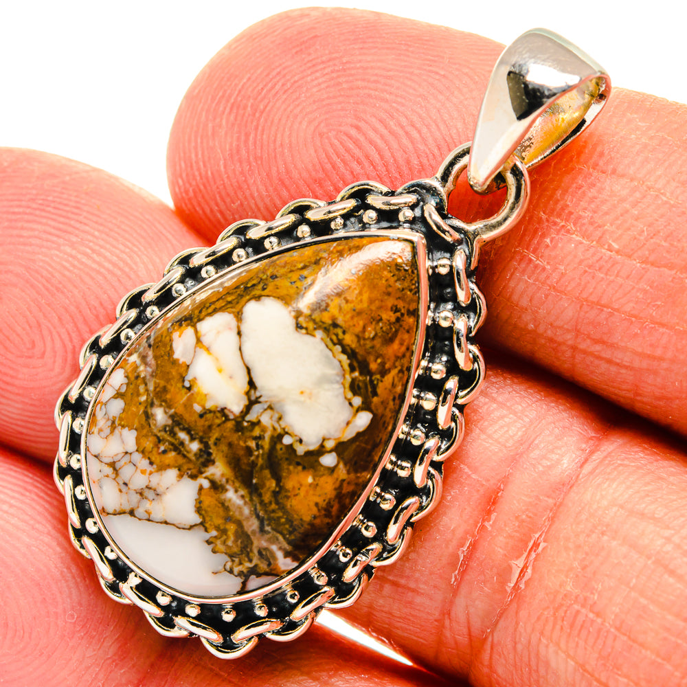 Wild Horse Jasper Pendants handcrafted by Ana Silver Co - PD25041