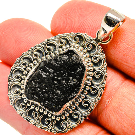 Tektite Pendants handcrafted by Ana Silver Co - PD25042