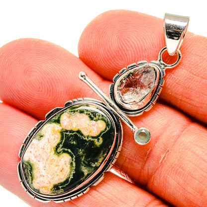 Ocean Jasper Pendants handcrafted by Ana Silver Co - PD25043