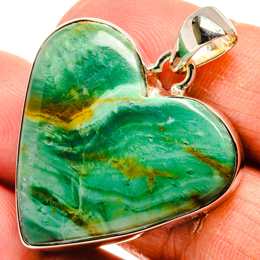 Variscite Pendants handcrafted by Ana Silver Co - PD25059