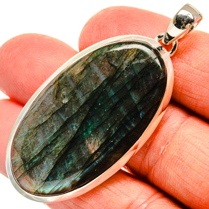Labradorite Pendants handcrafted by Ana Silver Co - PD25065