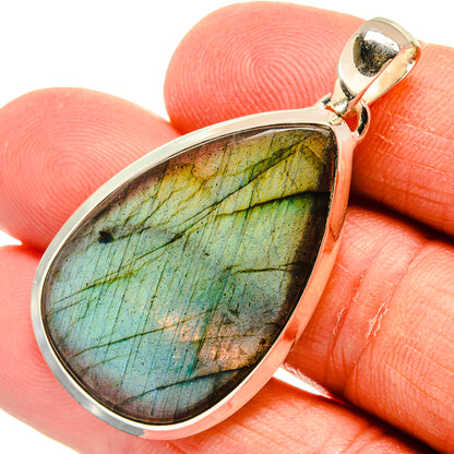 Labradorite Pendants handcrafted by Ana Silver Co - PD25066