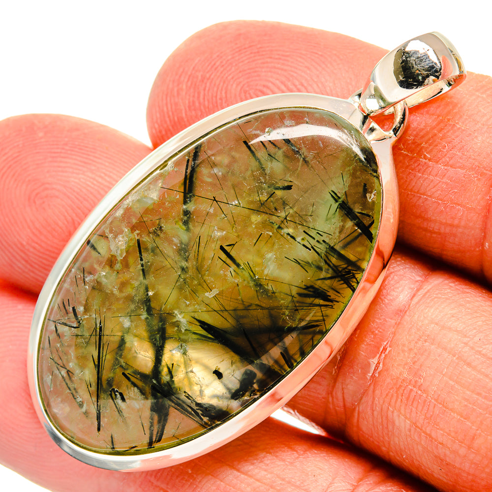 Prehnite Pendants handcrafted by Ana Silver Co - PD25073