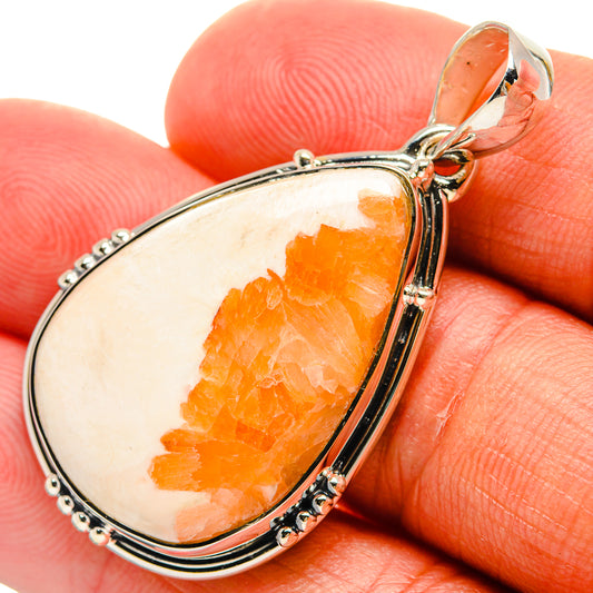 Scolecite Pendants handcrafted by Ana Silver Co - PD25097