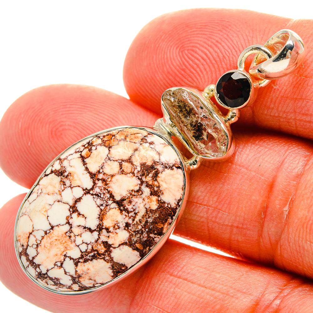 Wild Horse Jasper Pendants handcrafted by Ana Silver Co - PD25104