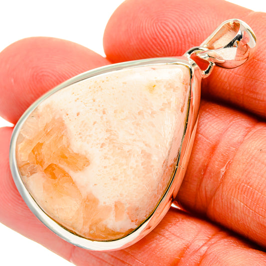Scolecite Pendants handcrafted by Ana Silver Co - PD25111