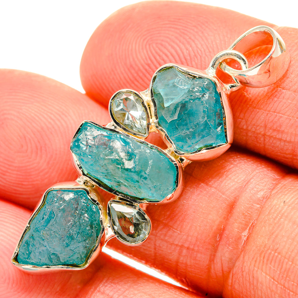 Apatite Pendants handcrafted by Ana Silver Co - PD25121
