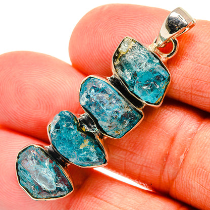 Apatite Pendants handcrafted by Ana Silver Co - PD25122