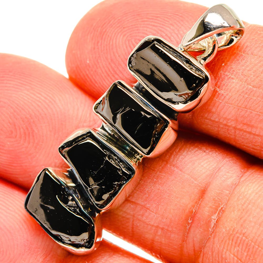 Shungite Pendants handcrafted by Ana Silver Co - PD25136
