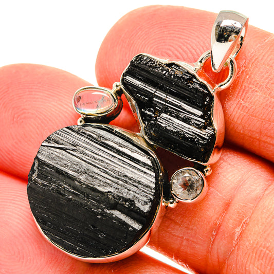 Tektite Pendants handcrafted by Ana Silver Co - PD25138