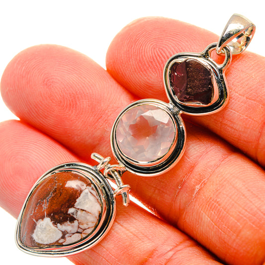 Red Jasper Pendants handcrafted by Ana Silver Co - PD25150