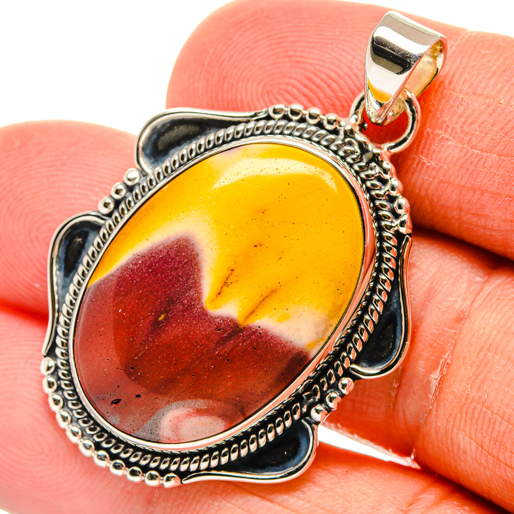 Mookaite Pendants handcrafted by Ana Silver Co - PD25174