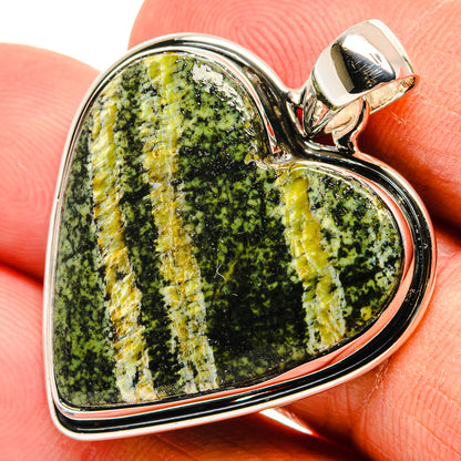 Lizard Jasper Pendants handcrafted by Ana Silver Co - PD25179