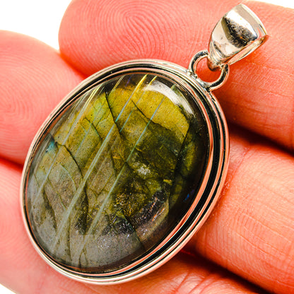 Labradorite Pendants handcrafted by Ana Silver Co - PD25200