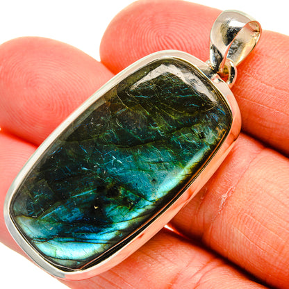 Labradorite Pendants handcrafted by Ana Silver Co - PD25202