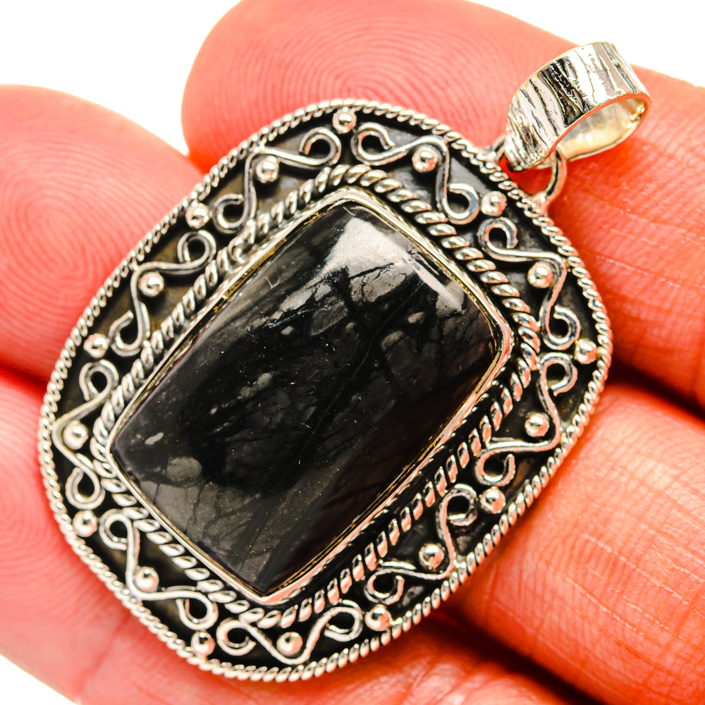 Picasso Jasper Pendants handcrafted by Ana Silver Co - PD25220