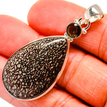 Dinosaur Bone Pendants handcrafted by Ana Silver Co - PD25221
