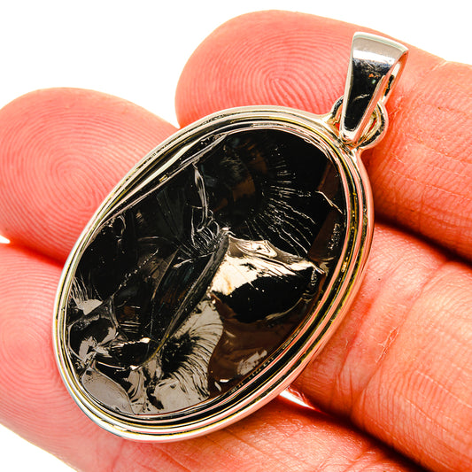 Shungite Pendants handcrafted by Ana Silver Co - PD25236