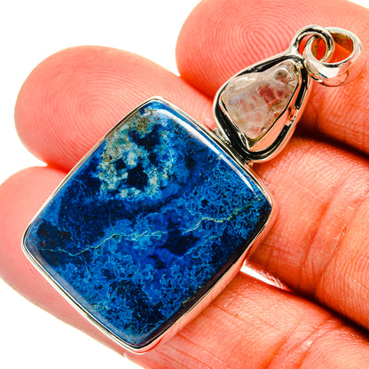 Shattuckite Pendants handcrafted by Ana Silver Co - PD25240