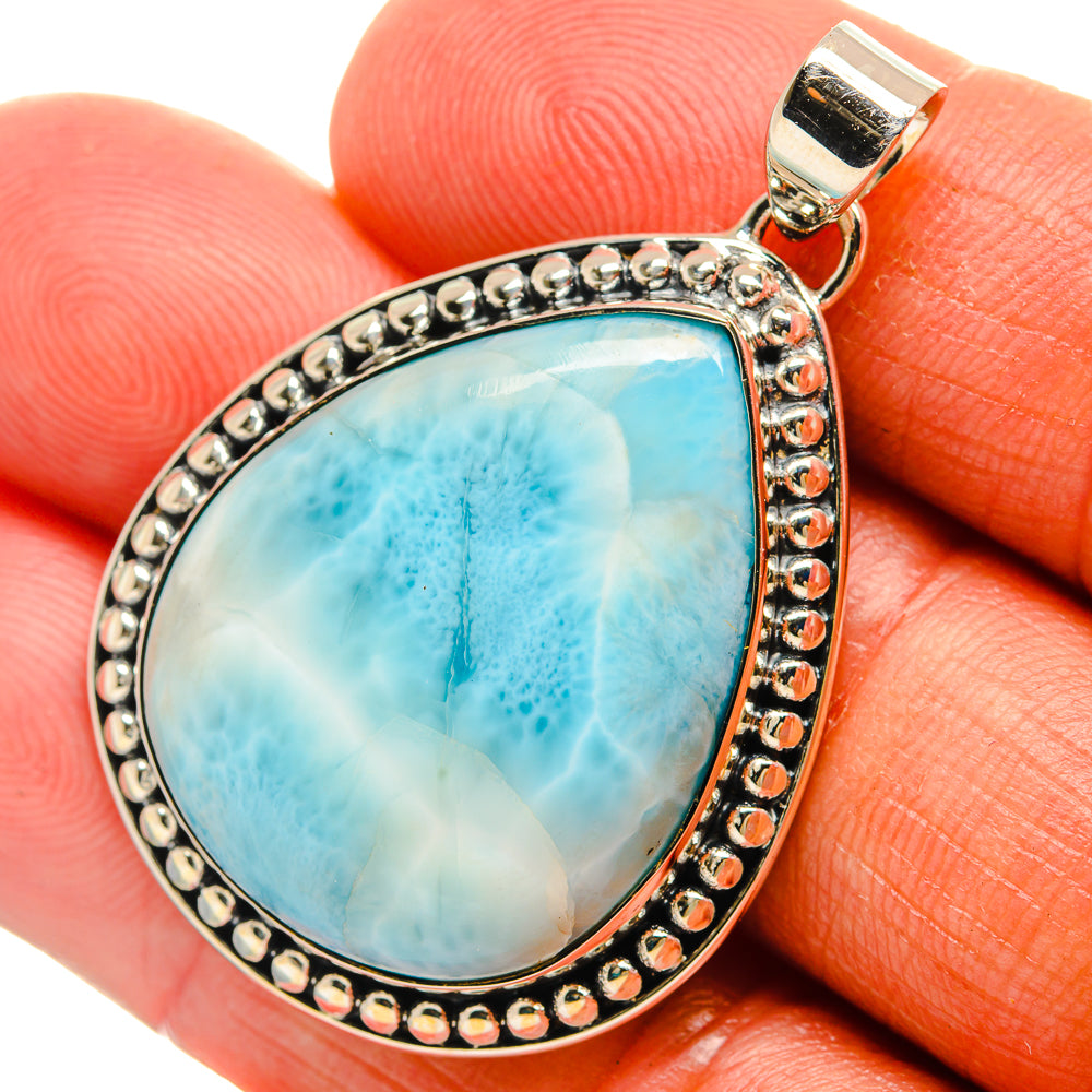 Larimar Pendants handcrafted by Ana Silver Co - PD25242