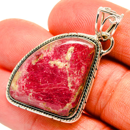 Thulite Pendants handcrafted by Ana Silver Co - PD25243