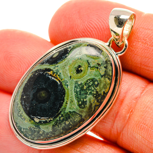 Galaxy Jasper Pendants handcrafted by Ana Silver Co - PD25274
