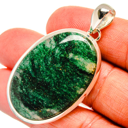 Green Aventurine Pendants handcrafted by Ana Silver Co - PD25280