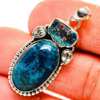 Apatite Pendants handcrafted by Ana Silver Co - PD25300