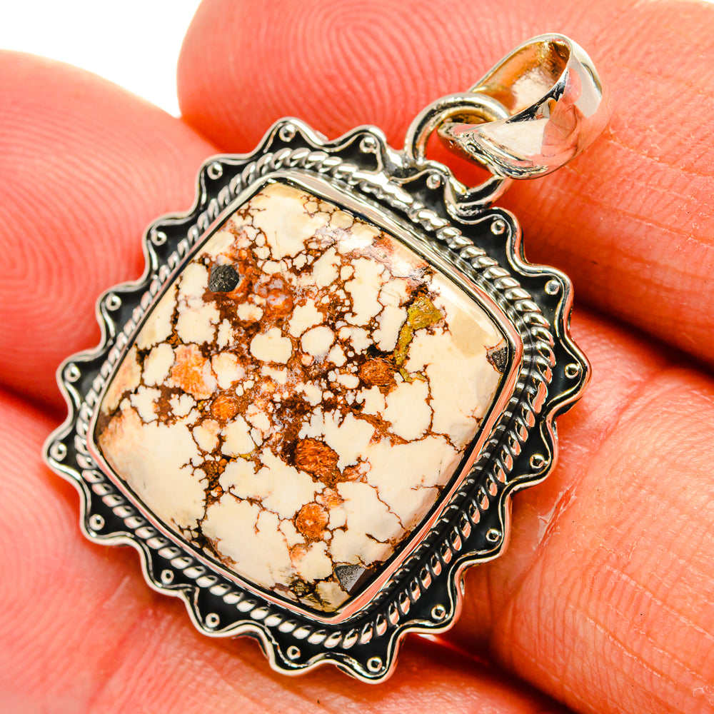 Wild Horse Jasper Pendants handcrafted by Ana Silver Co - PD25303