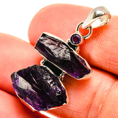 Amethyst Pendants handcrafted by Ana Silver Co - PD25332