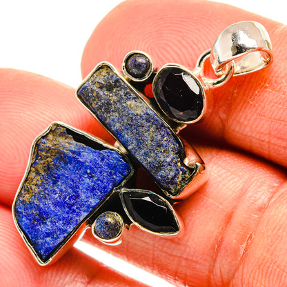 Lapis Lazuli Pendants handcrafted by Ana Silver Co - PD25335